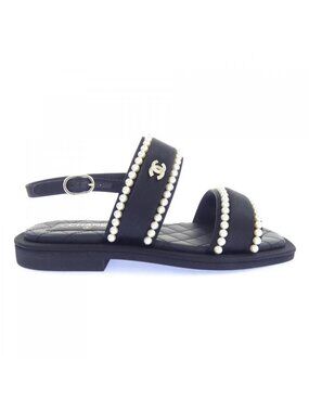 Chanel Sandals Black